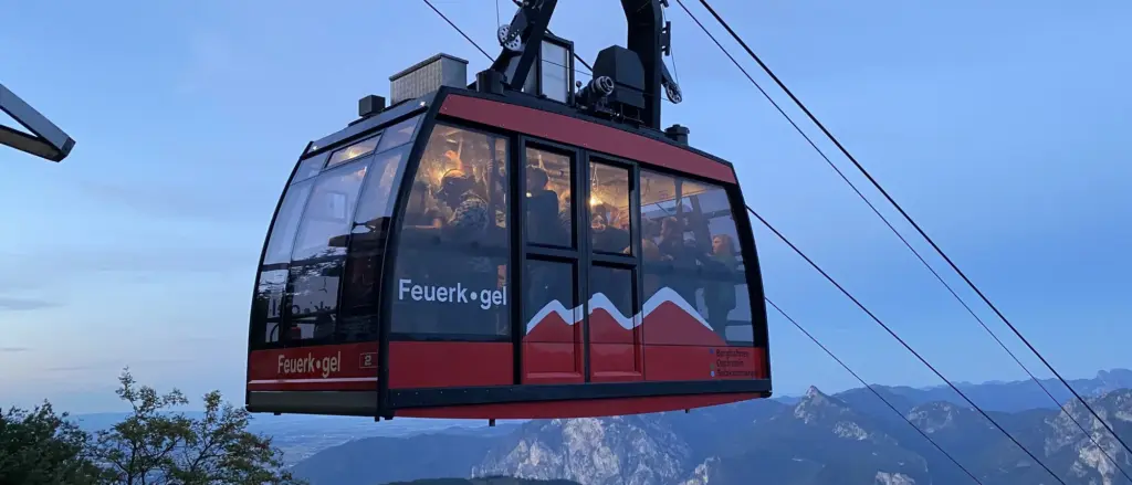 Gondel des Feuerkogel